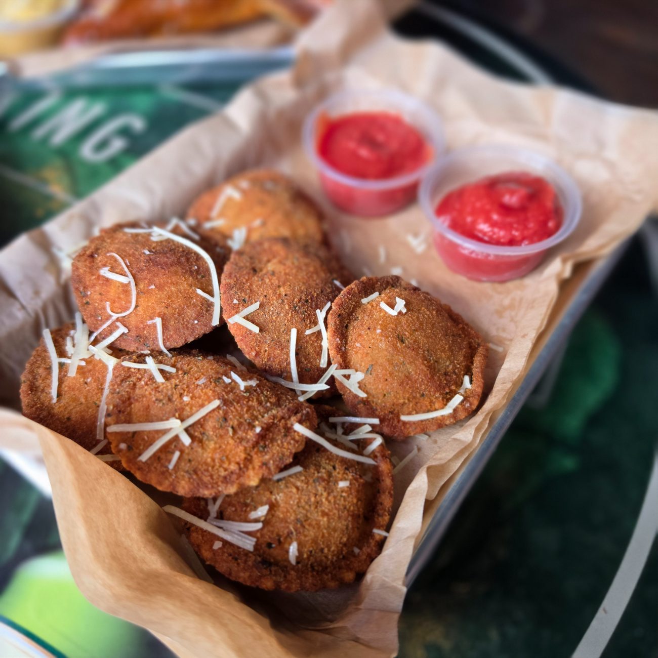 Pub appetizers at Finnegan's Wake